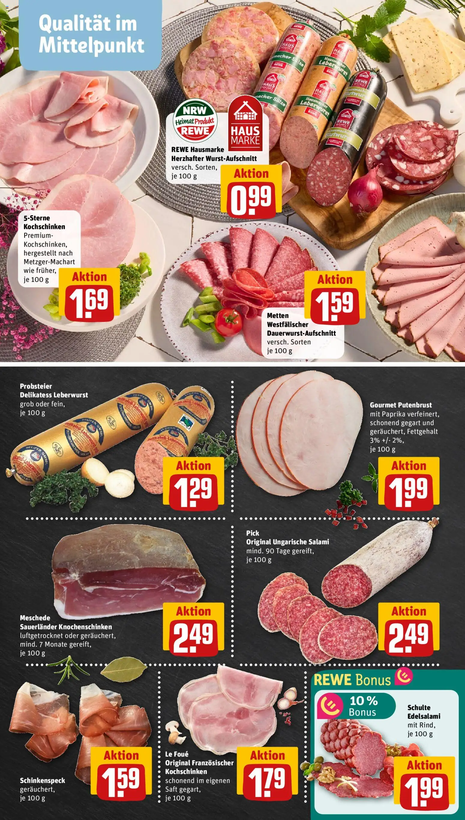 Rewe ihr Kaufpark Prospekt – gültig ab 01.06.2026 | Seite: 8 | Produkte: Paprika, Pfeffer, Wurst, Salami
