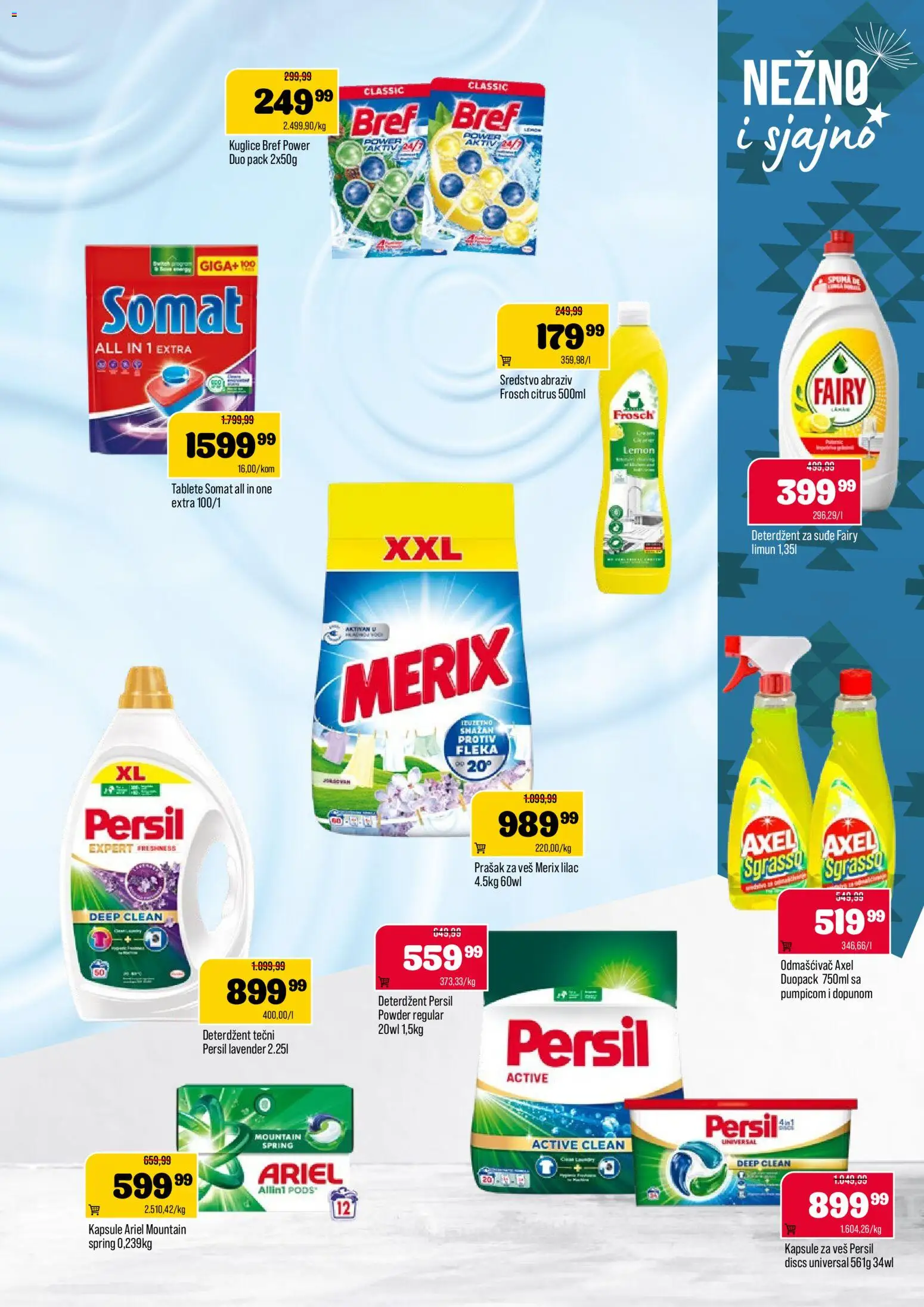 Podunavlje katalog - važi od 17.06.2026 | Strana: 11 | Proizvode: Bref, Limun, Prašak za veš, Persil