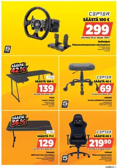 Power-mainoslehti voimassa 01.06.2026 alkaen | Sivu: 27 | Tuotteet: Pöytä, Pelituoli