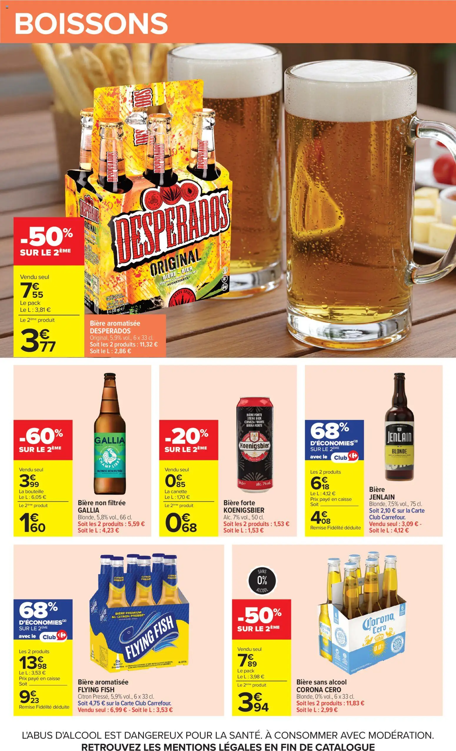 {H1} | Page: 54 | Produits: Desperados, Boissons, Bière, Bière aromatisée