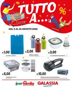 Anteprima del volantino Famila volantino Tutto a... valido a partire dal 06/08/2026