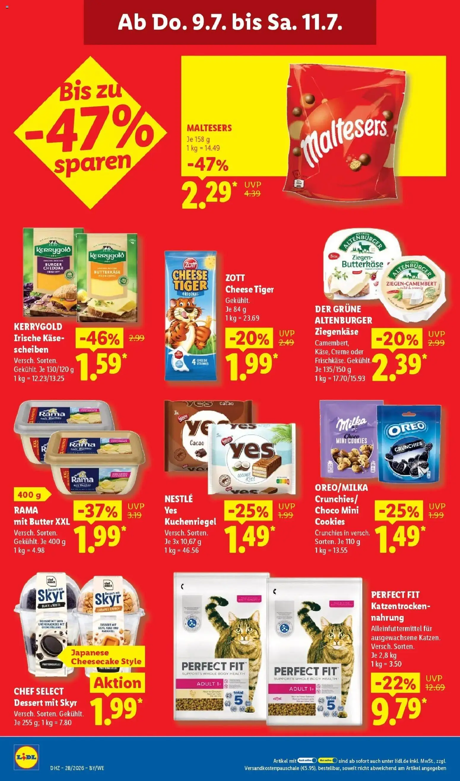 Lidl Prospekt Plettenberg – gültig ab 06.07.2026 | Seite: 58 | Produkte: Rama, Butter, Käse, Creme