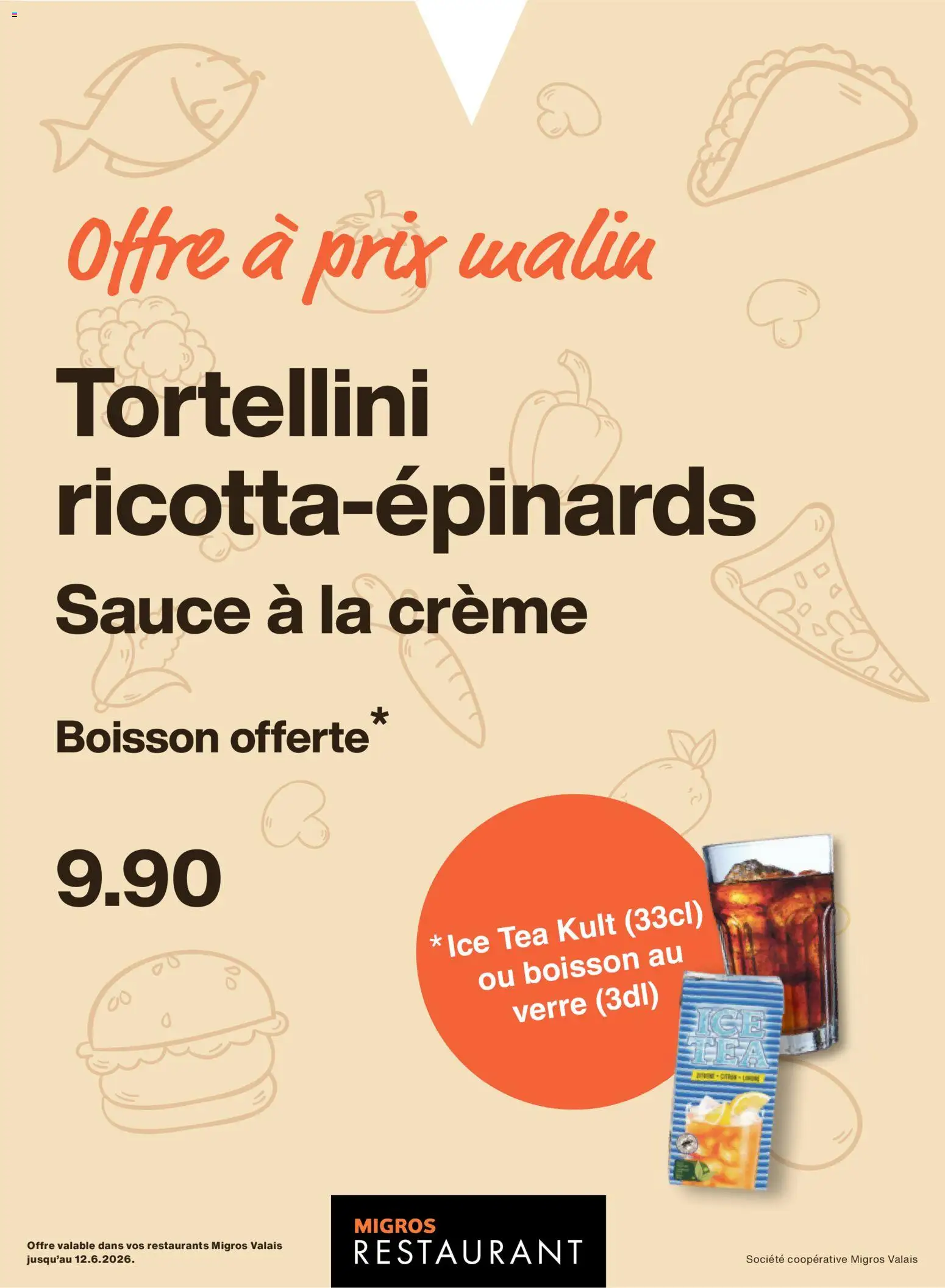 Migros aktionen Magazine FR – gültig ab 10.06.2026 | Seite: 38 | Produkte: Pasta, Creme