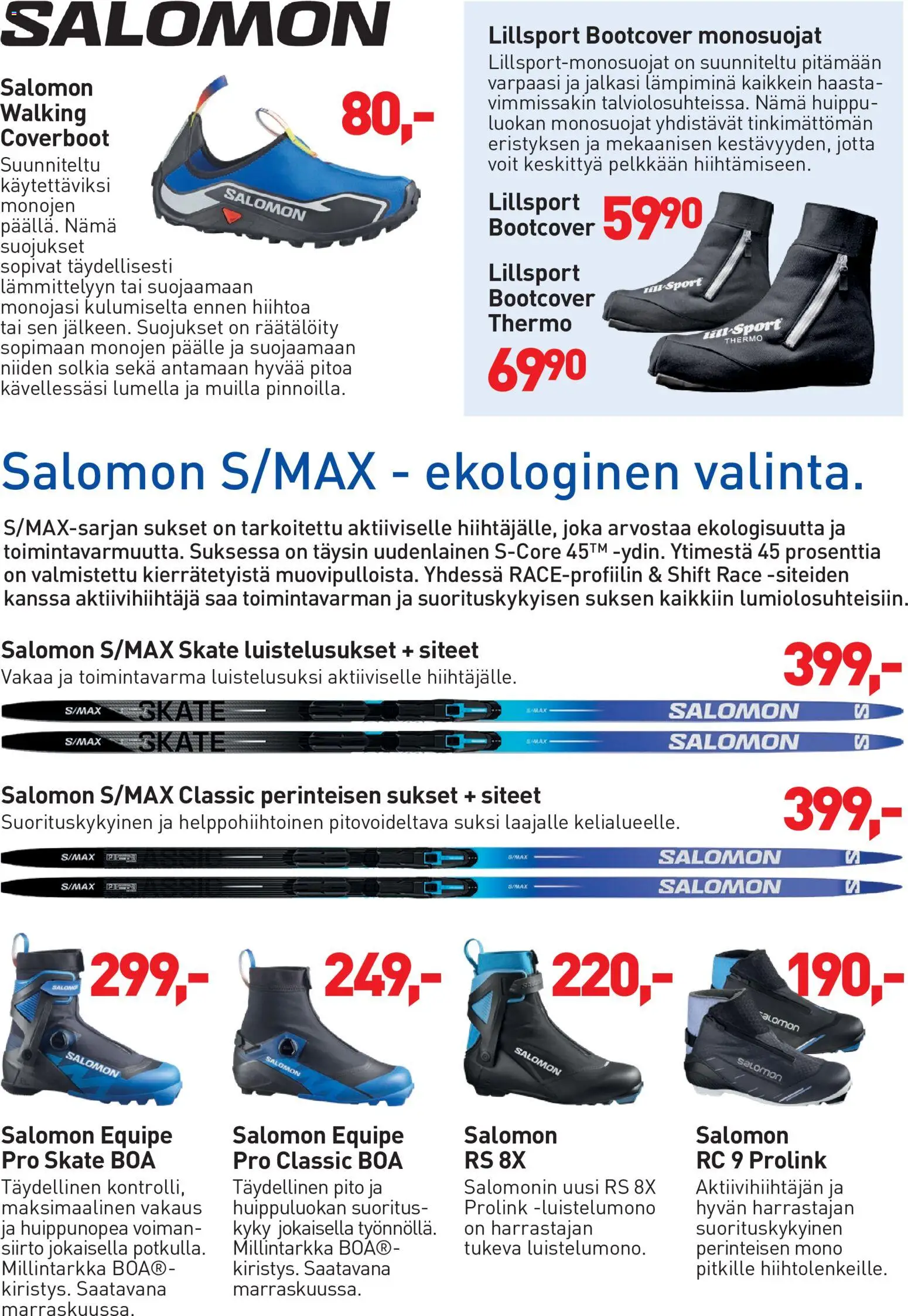 Intersport Maastohiihtokuvasto Vuokatti – voimassa 12/10/2026 alkaen | Sivu: 18 | Tuotteet: Siteet