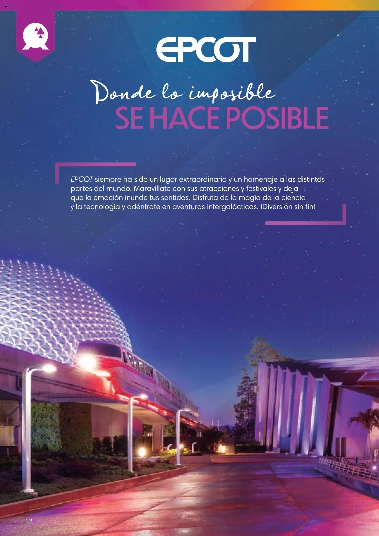 Viajes El Corte Inglés Folleto Walt Disney World │ válido desde el 03/12/2025 | Página: 12