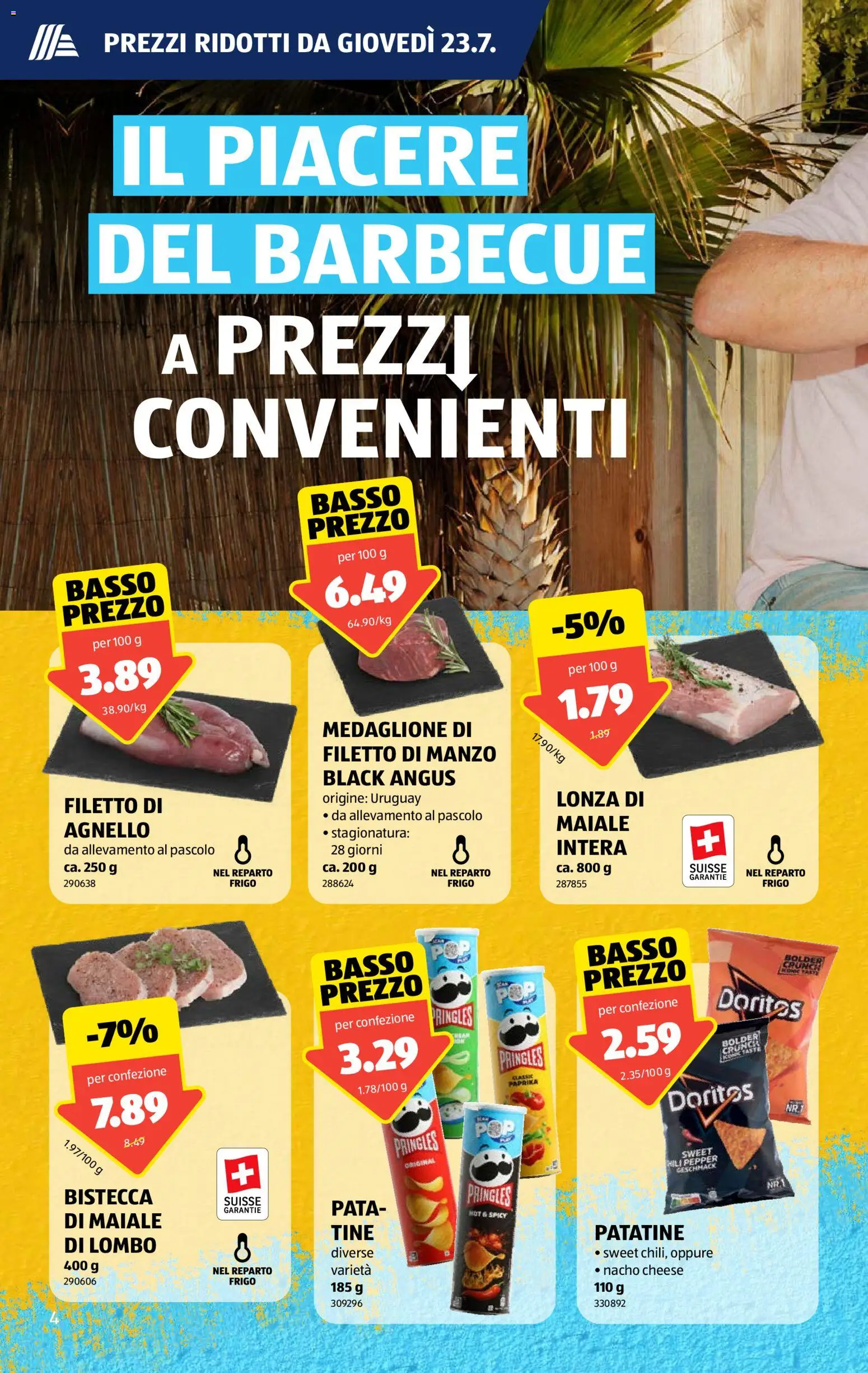 Aldi aktionen IT – gültig ab 23.07.2026 | Seite: 4 | Produkte: Chips