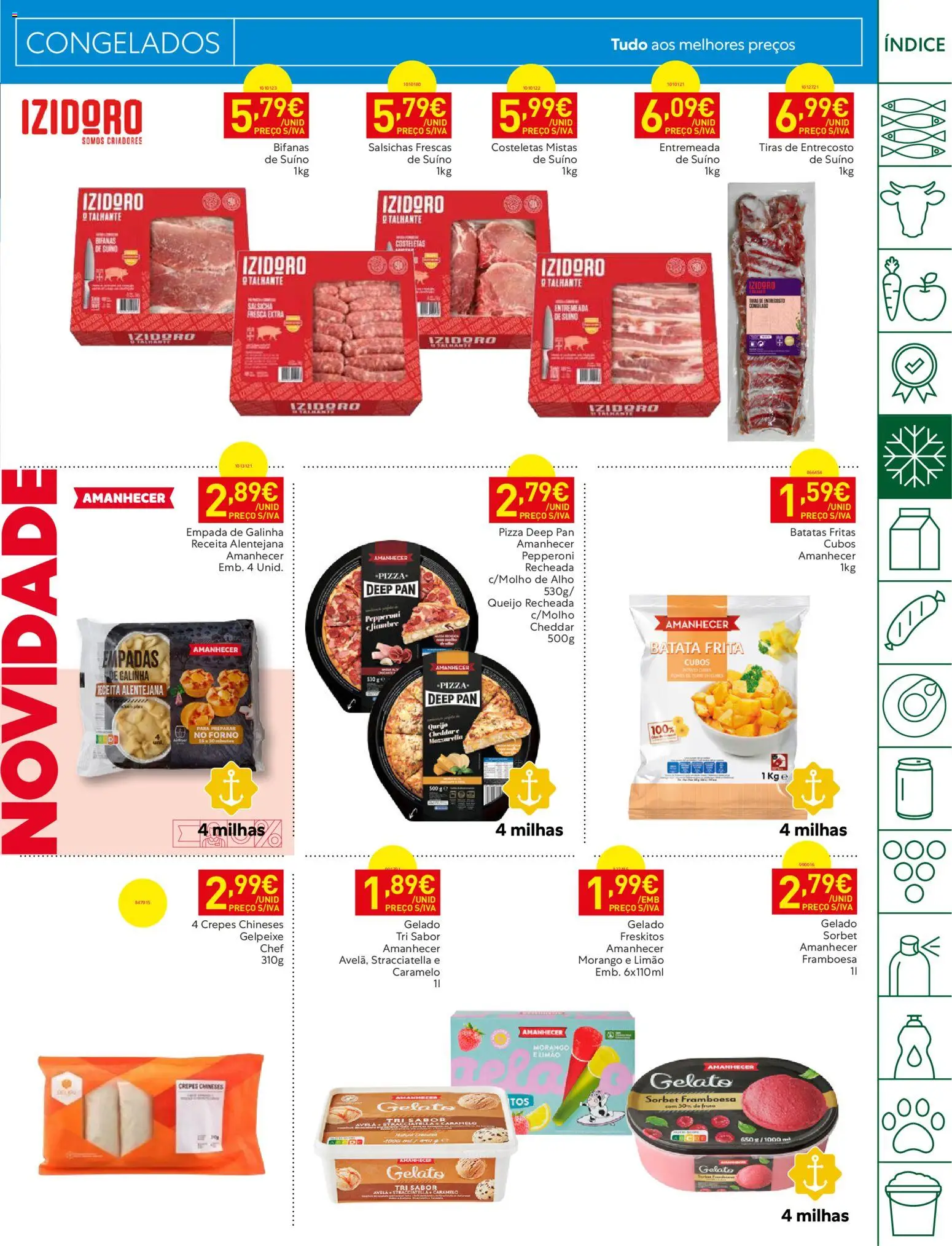 Recheio folheto Madeira │ válido de 22/09/2026 | Página: 7 | Produtos: Batata, Queijo, Pizza, Salsichas