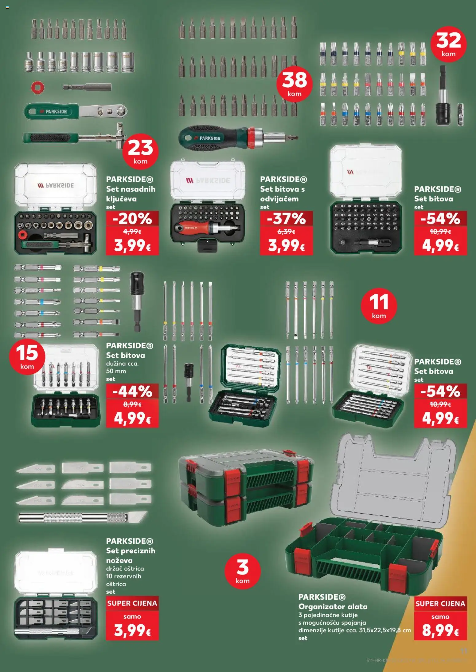 Kaufland katalog | vrijedi od 06.08.2026 | Stranica: 11 | Proizvodi: Parkside