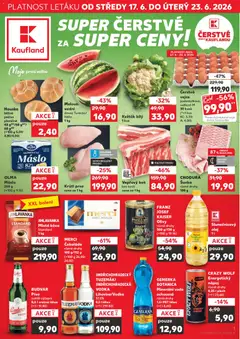 Náhled letáku Kaufland leták - Brno od 17.06.2026