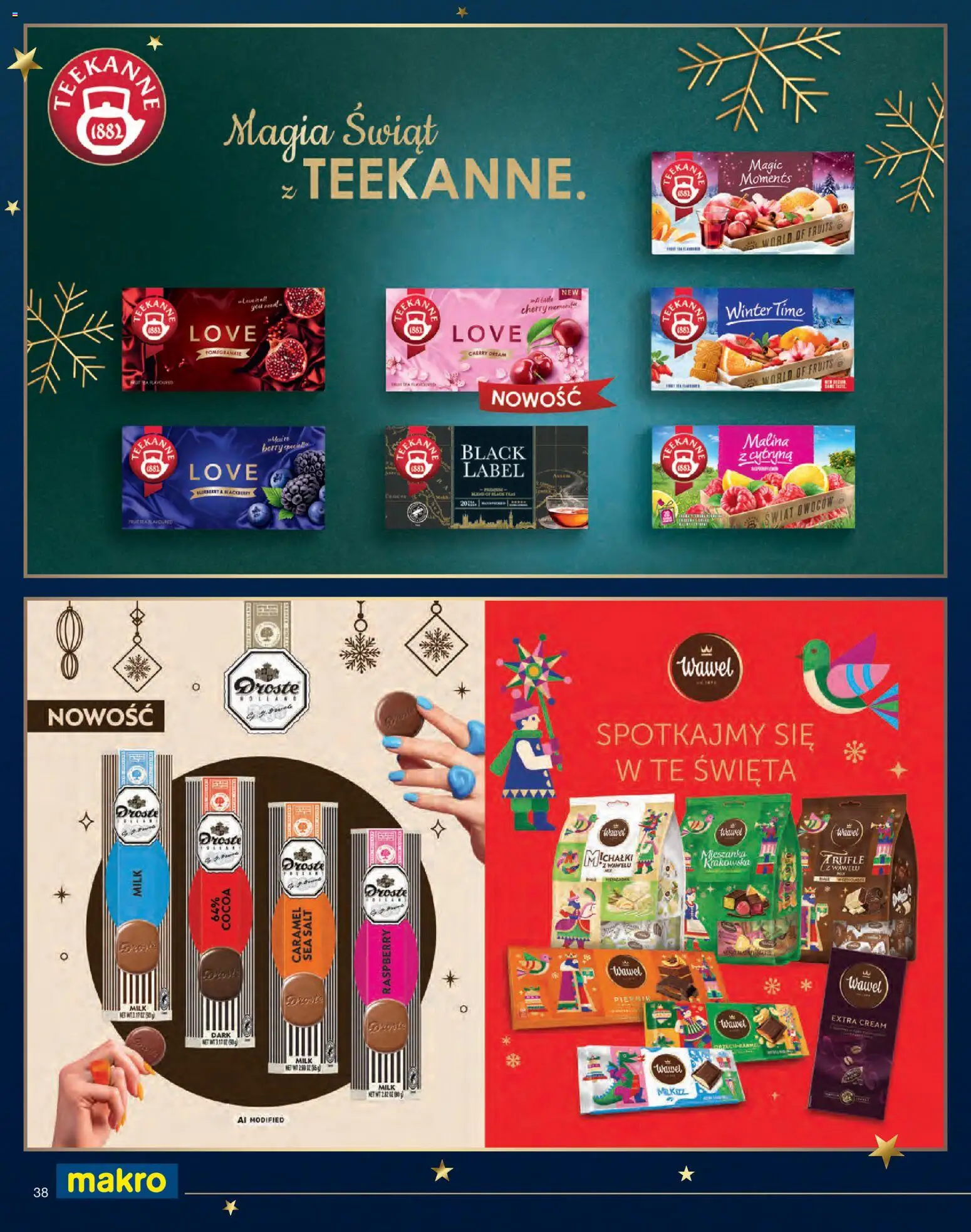 Makro gazetka - Świat prezentów od 01.11.2026 | Strona: 38 | Produkty: Cytryna, Malina, Black Label