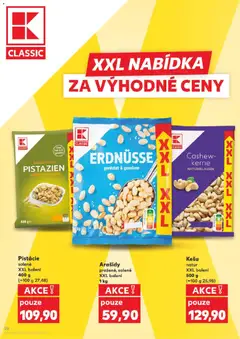Náhled letáku Pistácie, solené XXL balení 400 g od 06.05.2026 | Strana: 20