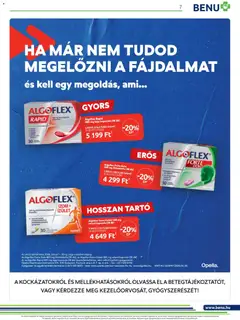BENU Gyógyszertárak akciós újság - amely érvényes a következő dátumtól: 01.06.2026 | Oldal: 7