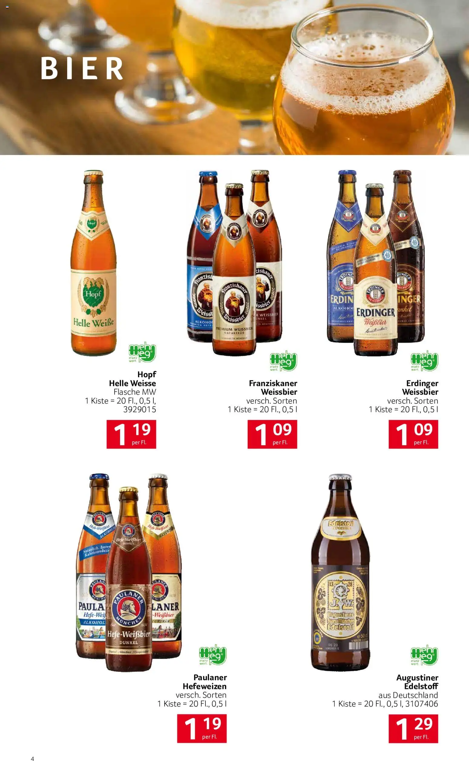 Transgourmet Trinkwerk Herbst gültig ab 30.08.2026 | Seite: 4 | Produkte: Bier