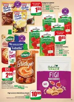 Pogląd oferty "Figi suszone Bakaliowy Snack, 200 g" - ważna od 13.05.2026 | Strona: 19 | Produkty: Galaretka, Figi suszone, Czekolada, Jabłka