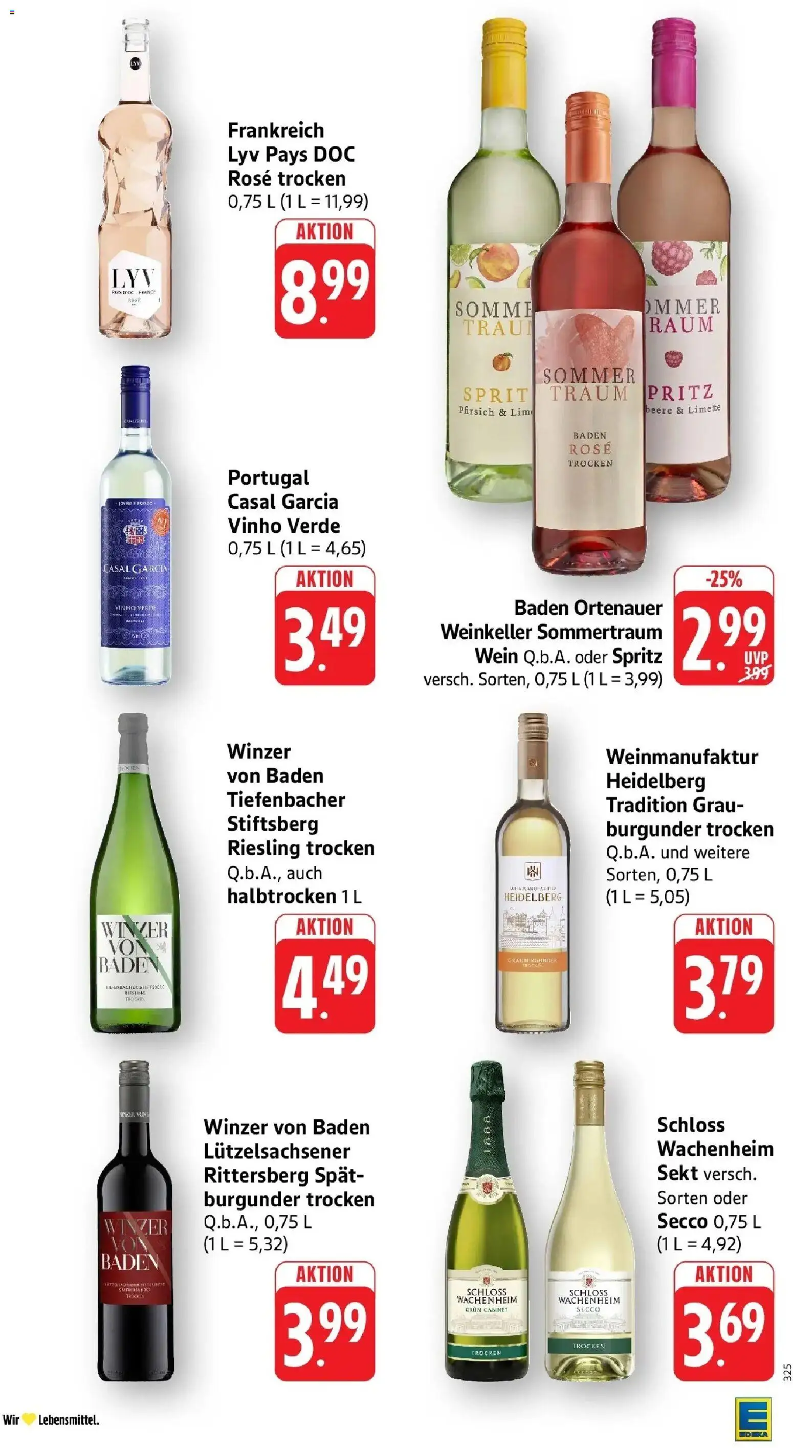 E center Prospekt Mannheim-Neuostheim – gültig ab 17.05.2026 | Seite: 37 | Produkte: Sekt, Pfirsich, Limette, Wein