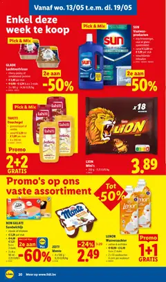 GLADE Luchtverfrisser, cherry-peony of sandalwood-jasmine - Voorbeeld van een folder van Lidl, geldig van 11.05.2026 | Pagina: 20