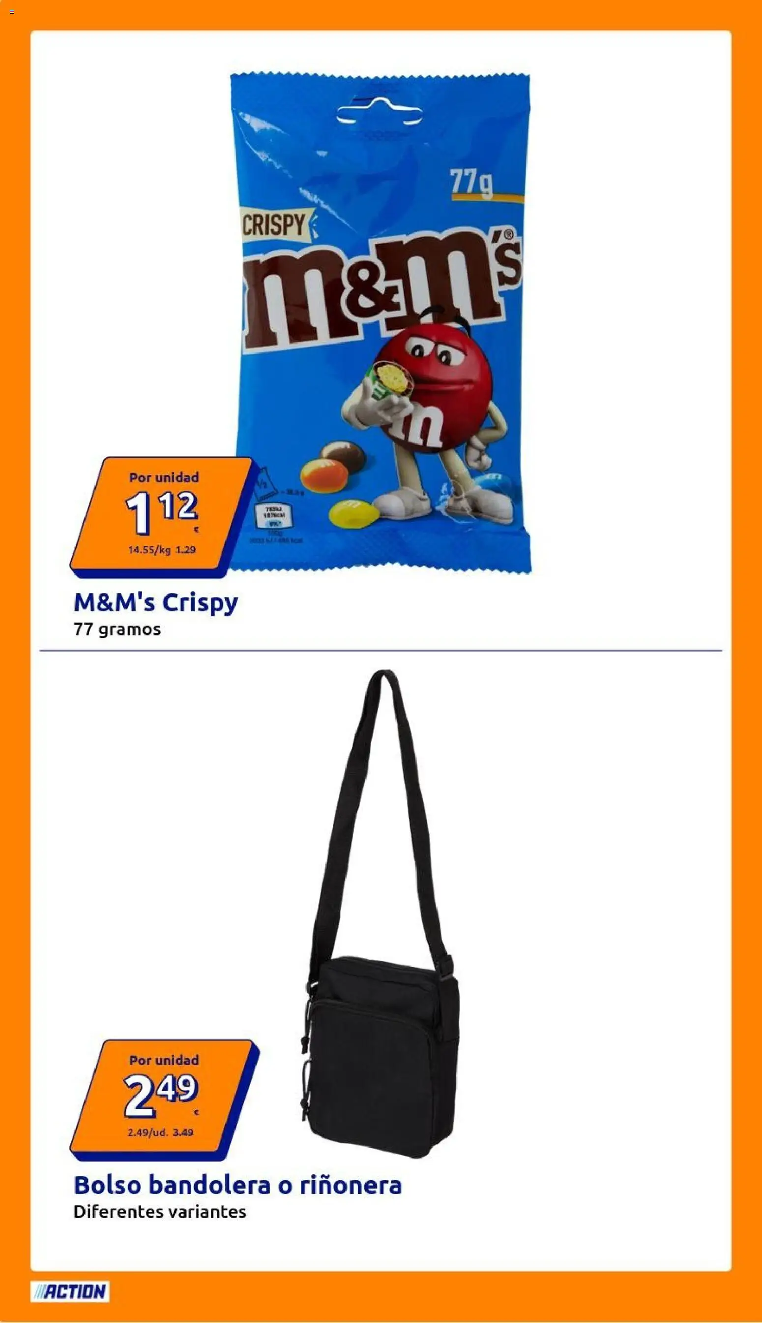 Action folleto │ válido desde el 22/07/2026 | Página: 16 | Productos: Bolso bandolera, Bolso