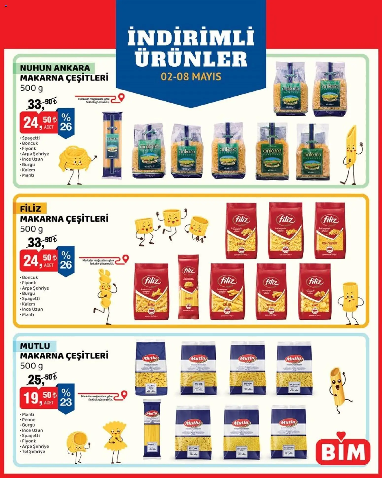 BİM Katalog - 02.05.2026 tarihinden itibaren geçerlidir | Sayfa: 1