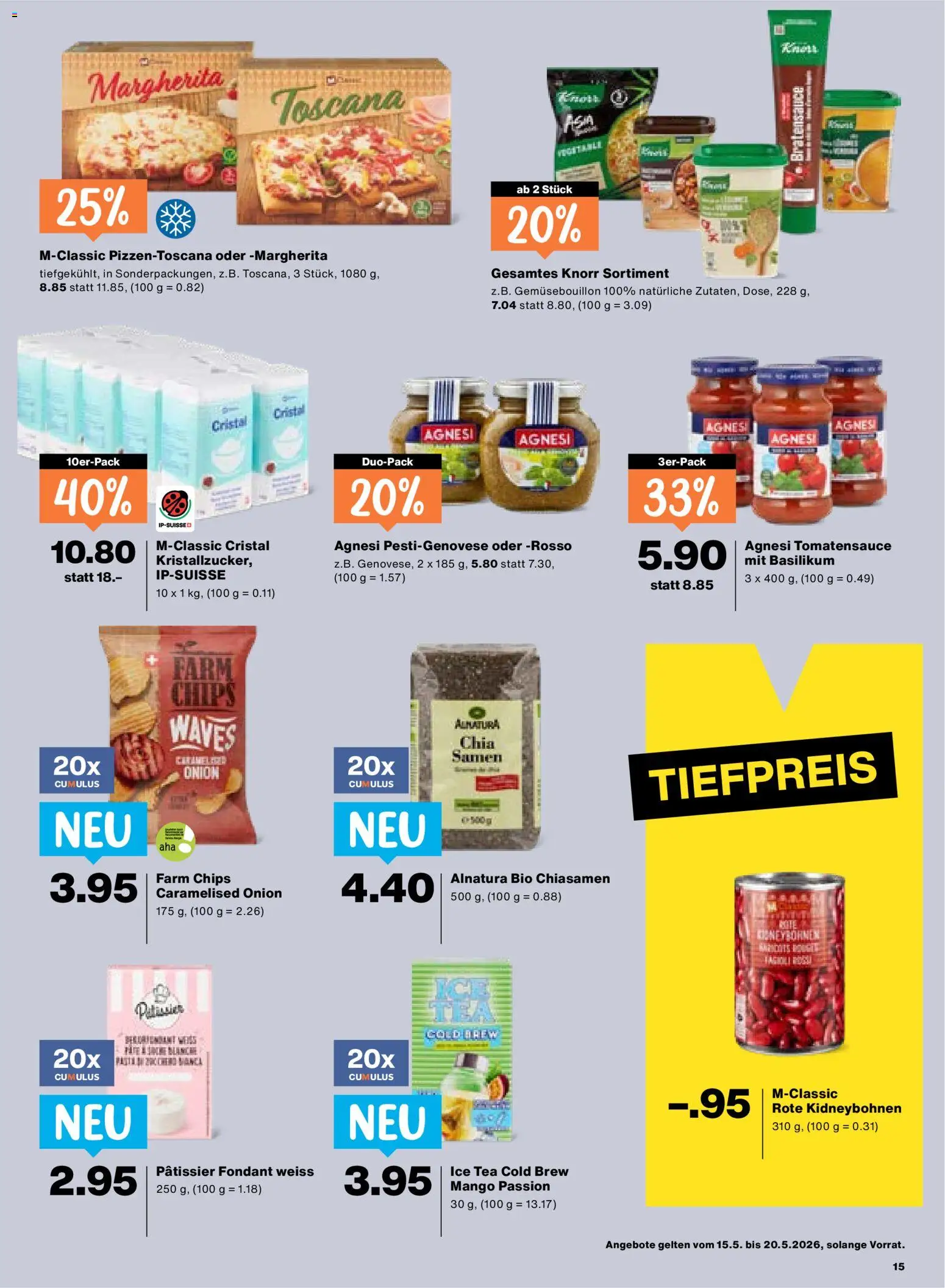 Migros aktionen – gültig ab 15.05.2026 | Seite: 15
