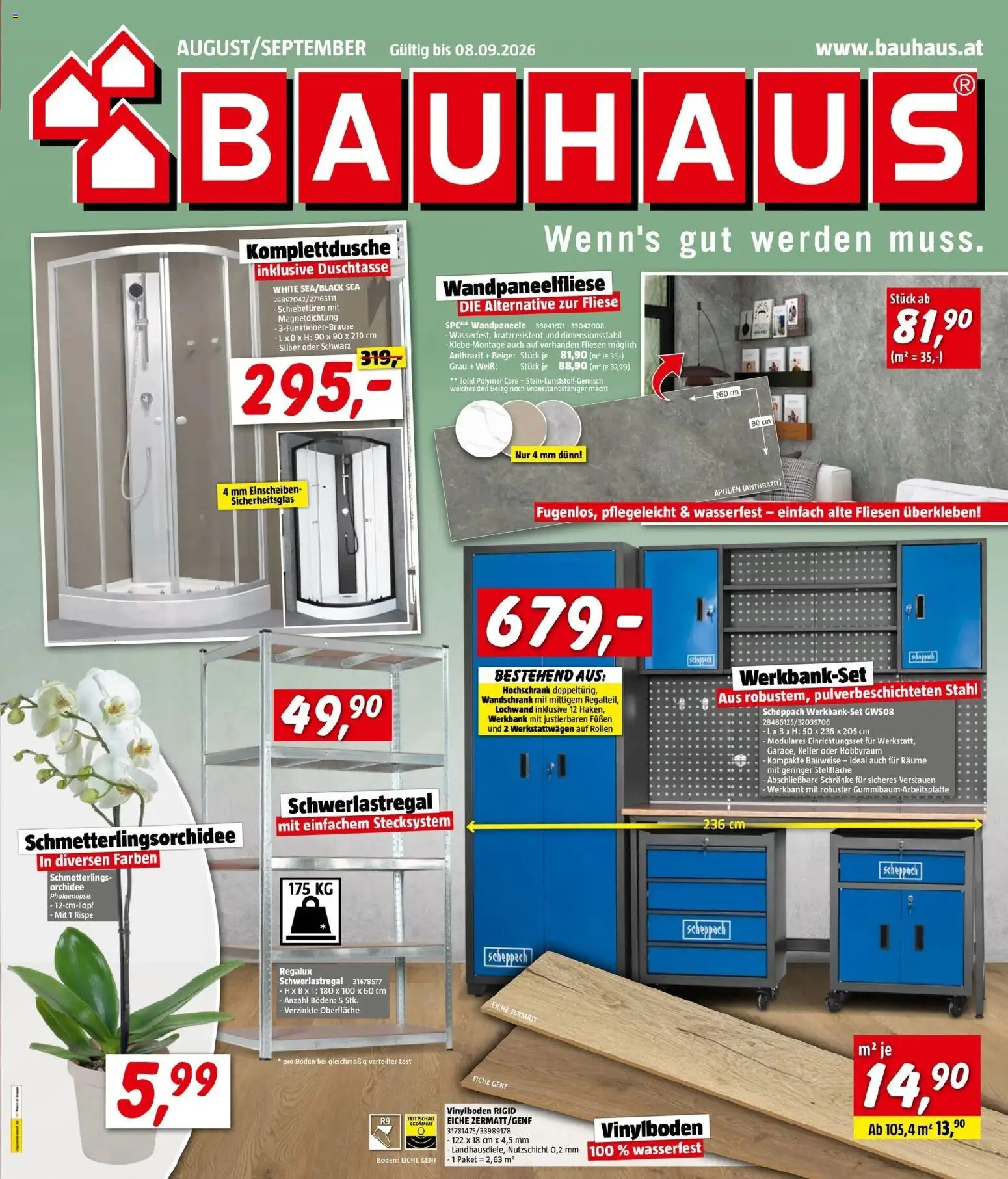 Bauhaus - BAUHAUS: Flugblatt von 19.08.2026 - Aktuelle Angebote | Seite: 1