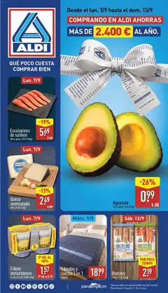 Vista previa Aldi folleto Baleares válido desde el 07/09/2026