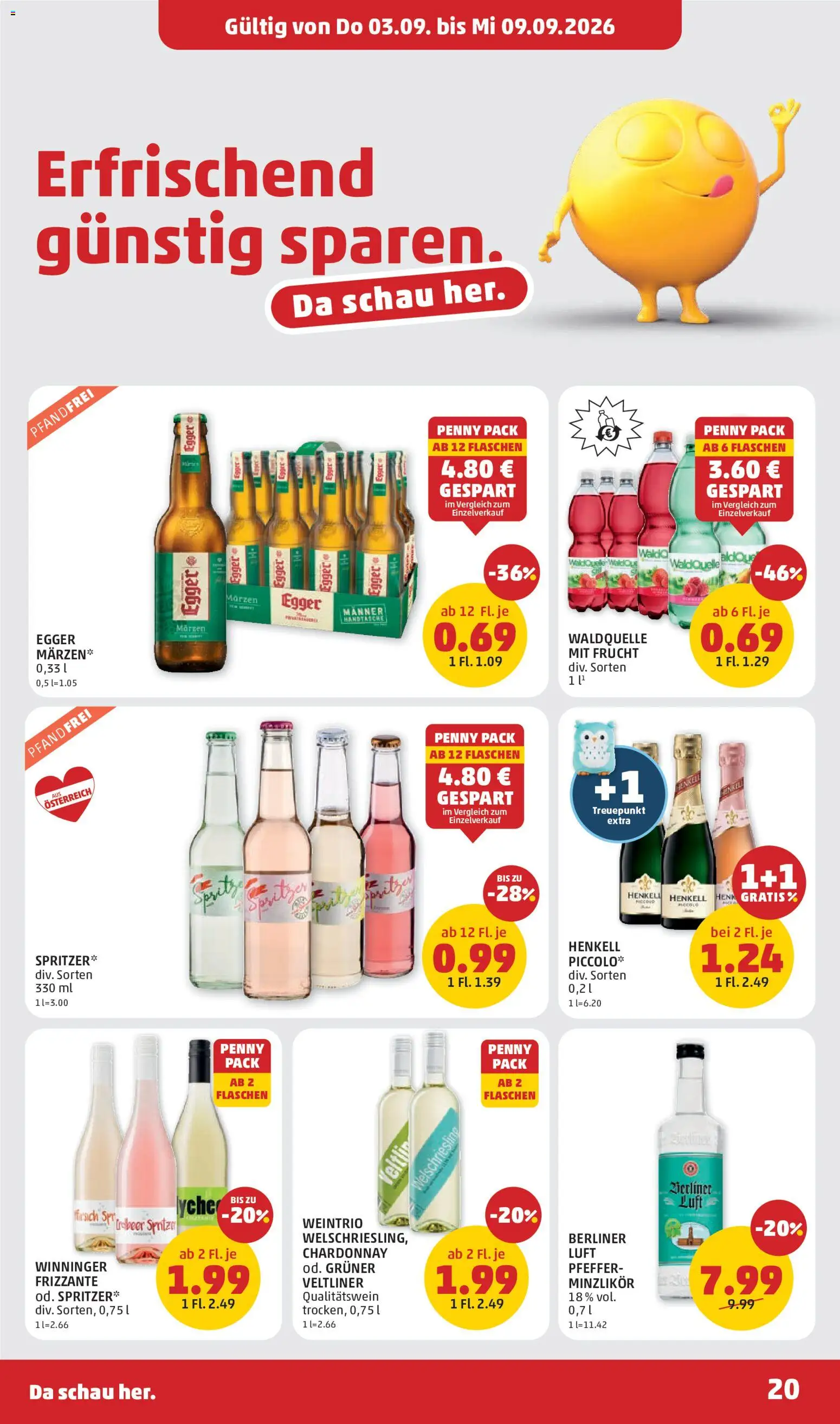 Penny Markt Flugblatt gültig ab 03.09.2026 | Seite: 20 | Produkte: Pfeffer, Handtasche