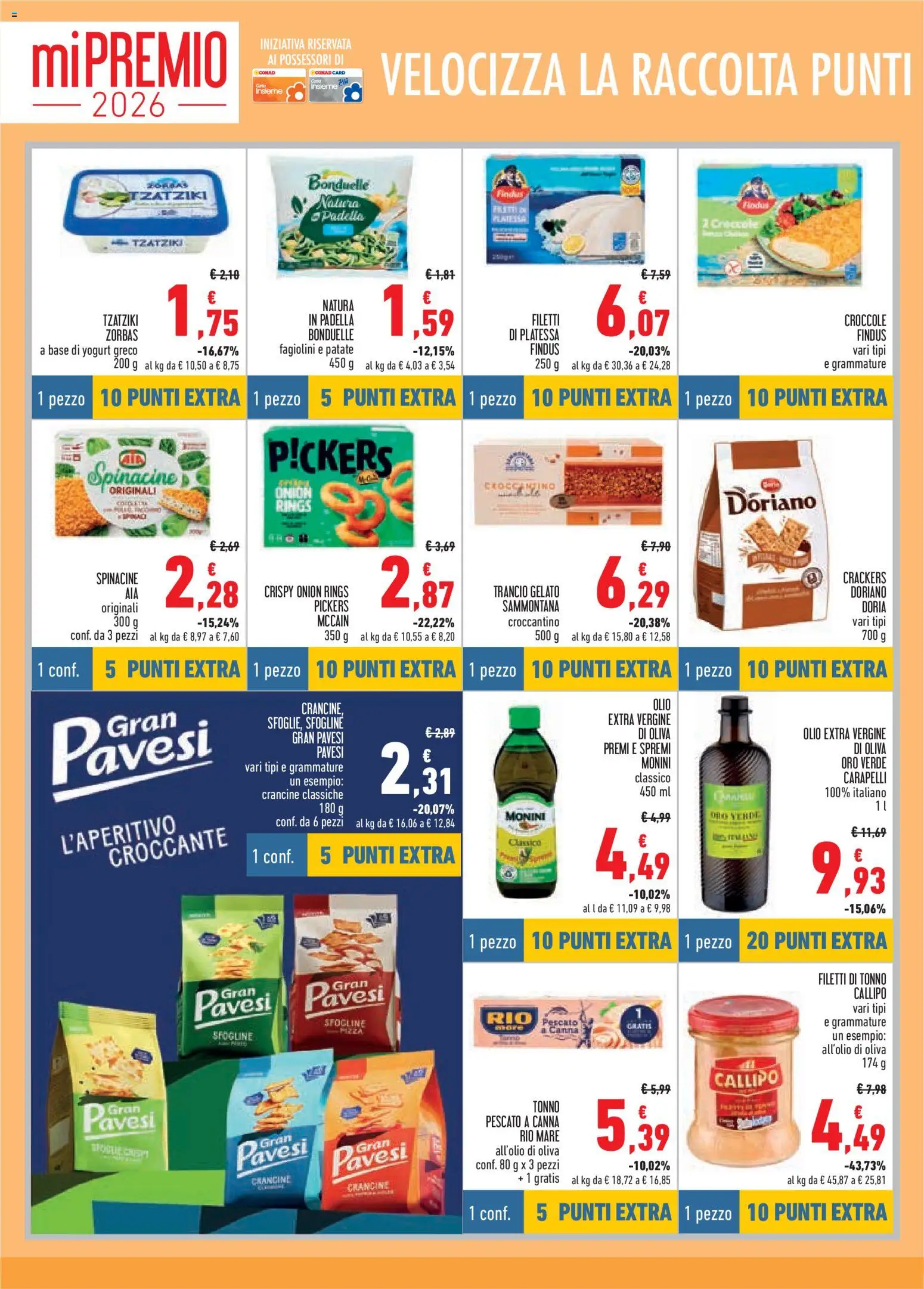 Volantino Conad del 21.05.2026 | Pagina: 12 | Prodotti: Patate, Olive, Padella, Fagiolini
