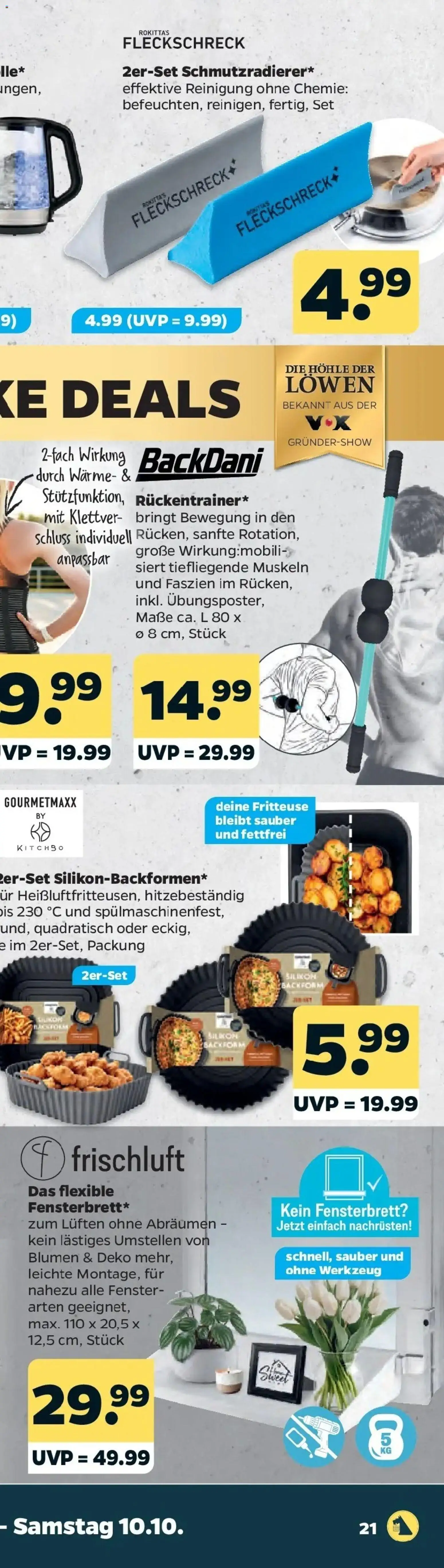 Netto Aktueller Prospekt ab 05.10.2026 → Angebote nächste Woche | Seite: 54 | Produkte: Blumen, Fritteuse