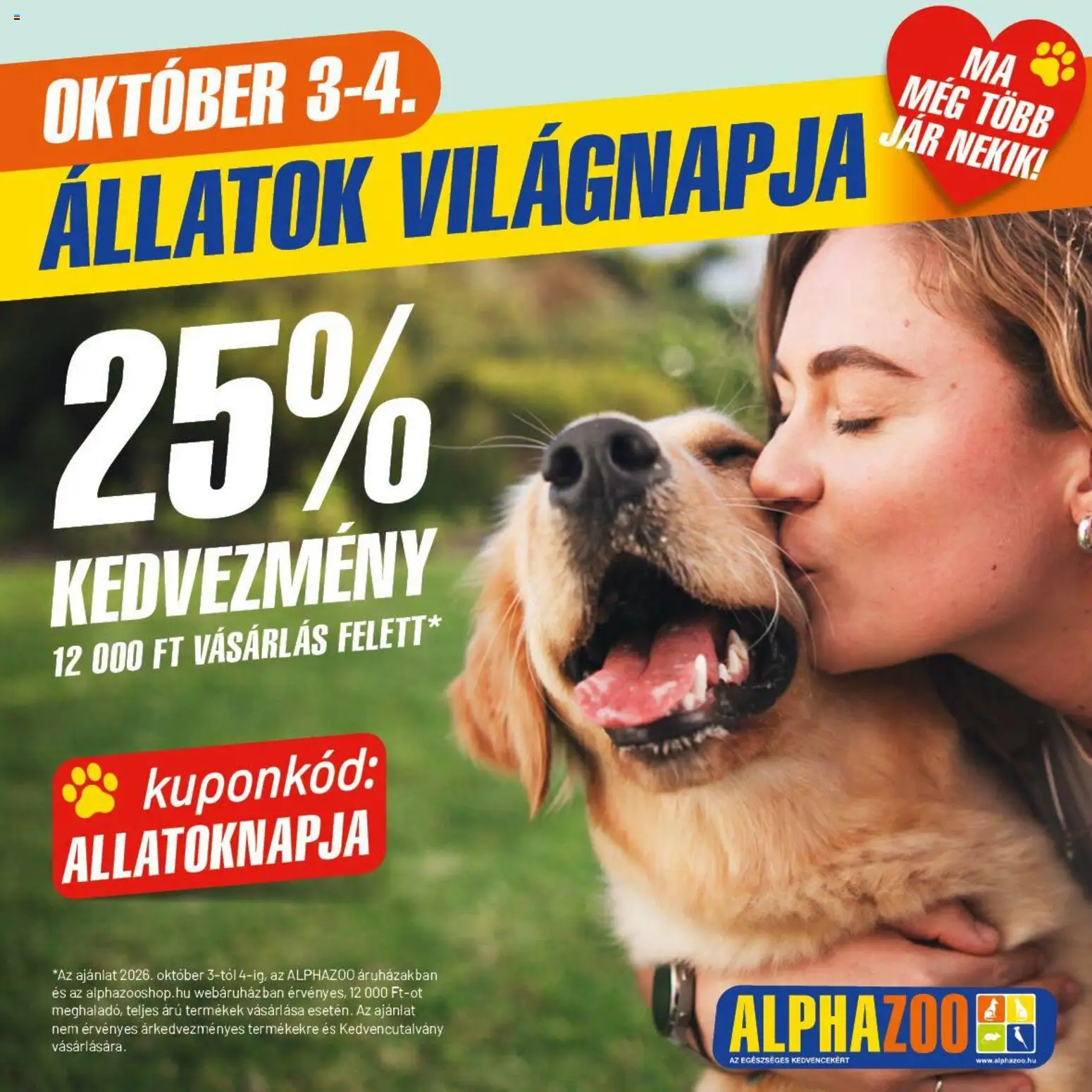 AlphaZoo akciós ujság - amely érvényes a következő dátumtól: 2026.10.03. | Oldal: 1 | Termékek: Jar