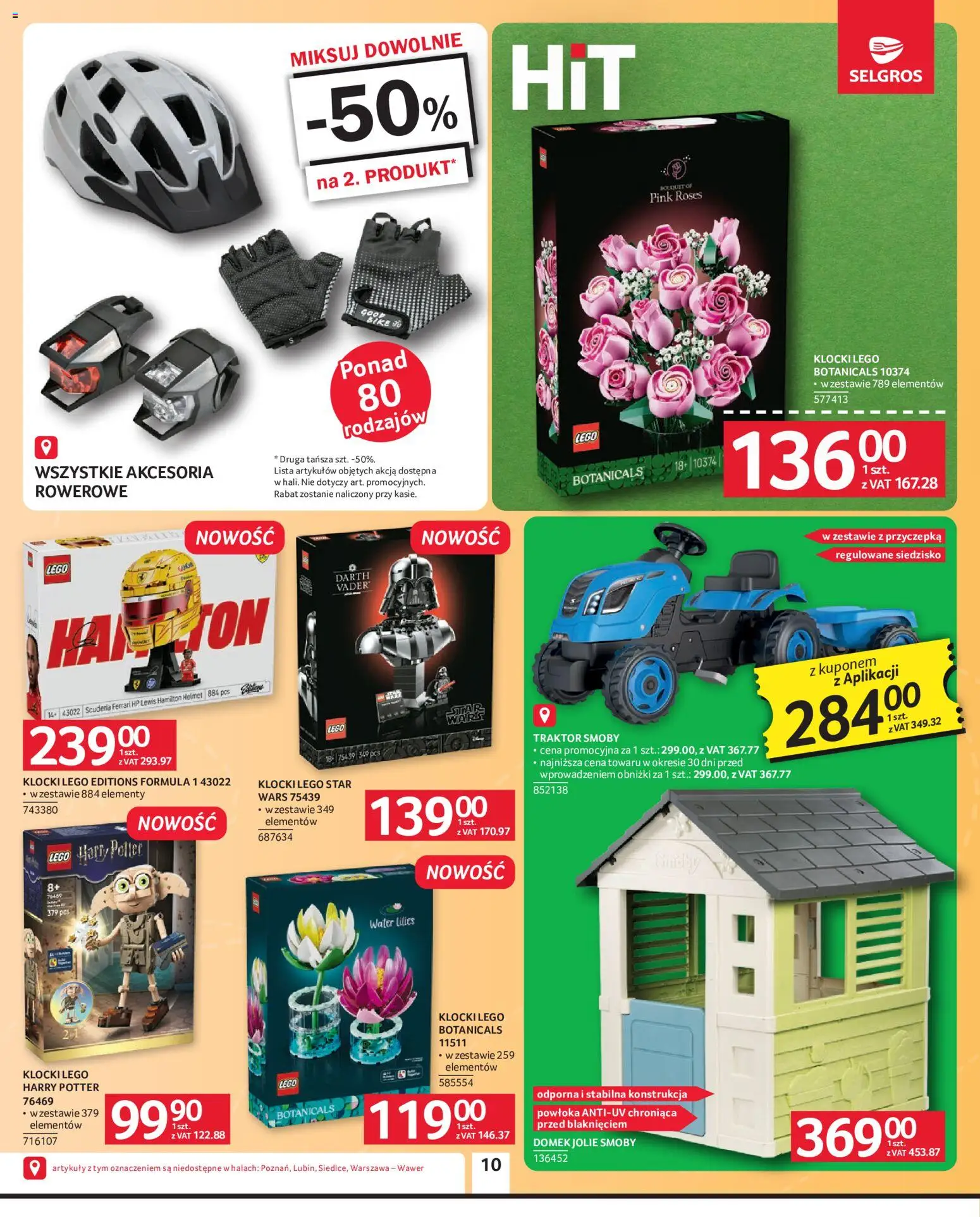 Selgros cash&carry gazetka - Oferta przemysłowa od 18.06.2026 | Strona: 12 | Produkty: Lego, Klocki Lego