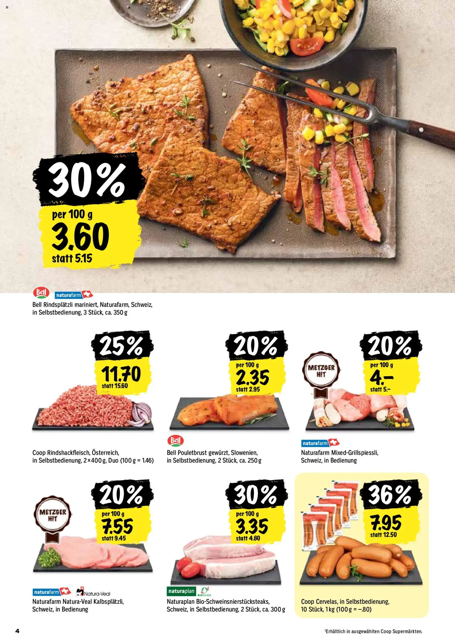 Coop aktionen – gültig ab 28.05.2026 | Seite: 4 | Produkte: Pouletbrust