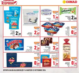 Anteprima del volantino IL CRACKER GRAN PAVESI PAVESI, salato, salato senza granelli di sale in superficie 560 g conf. da 18 pezzi valido a partire dal 09/09/2026 | Pagina: 2