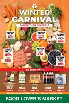 Food Lover's Market specials catalogue – valid from 23/07/2026