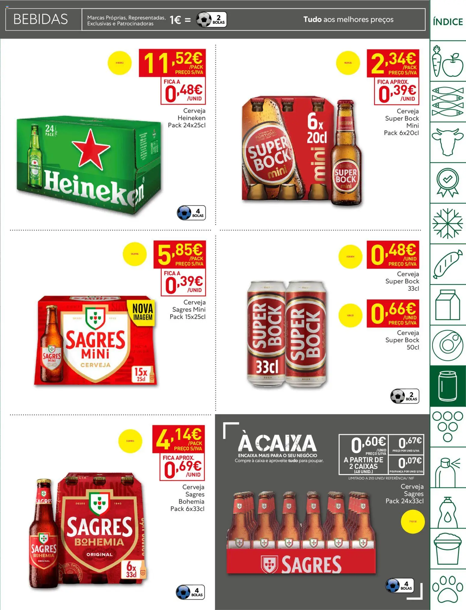 Recheio folheto │ válido de 05.05.2026 | Página: 35 | Produtos: Super bock, Caixa, Cerveja