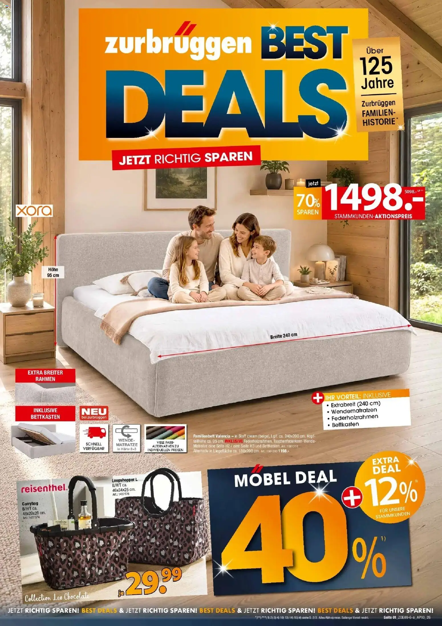 Zurbrüggen - Zurbrüggen: Best Deals (ab 19.09.2026) zum Blättern | Seite: 1 | Produkte: Matratze