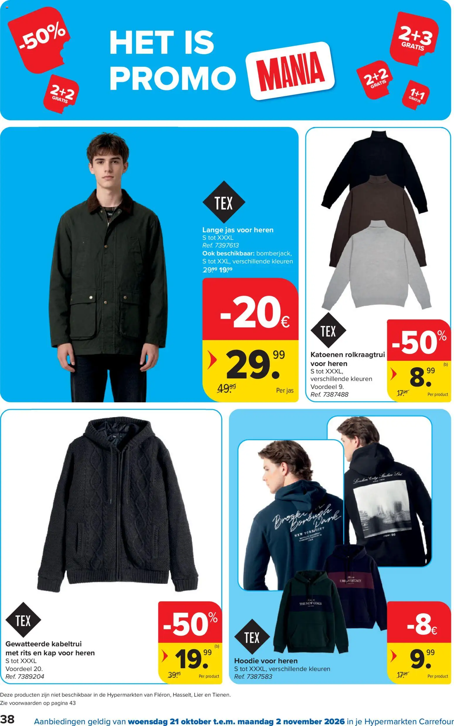 {H1} | Pagina: 38 | Producten: Sweater, Hoodie, Jas