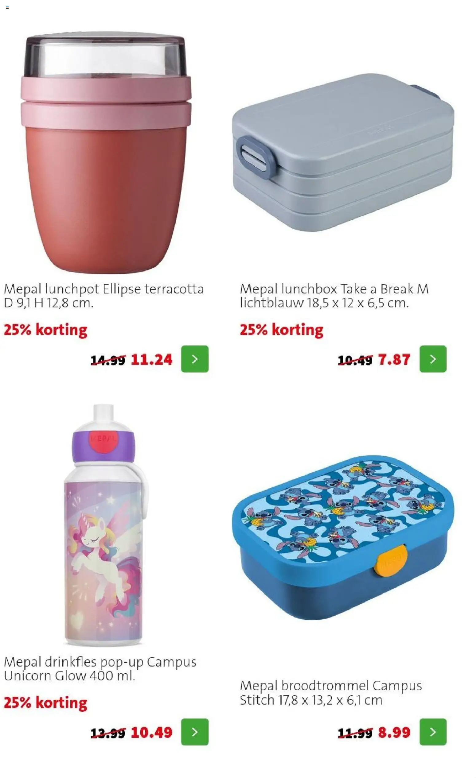 {H1} | Pagina: 9 | Producten: Lunchbox