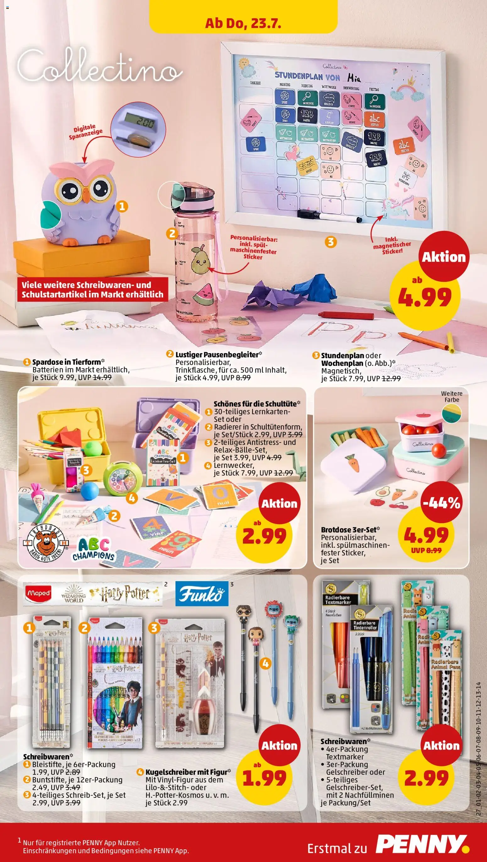 Penny Prospekt – gültig ab 20.07.2026 | Seite: 29 | Produkte: Batterien, Box