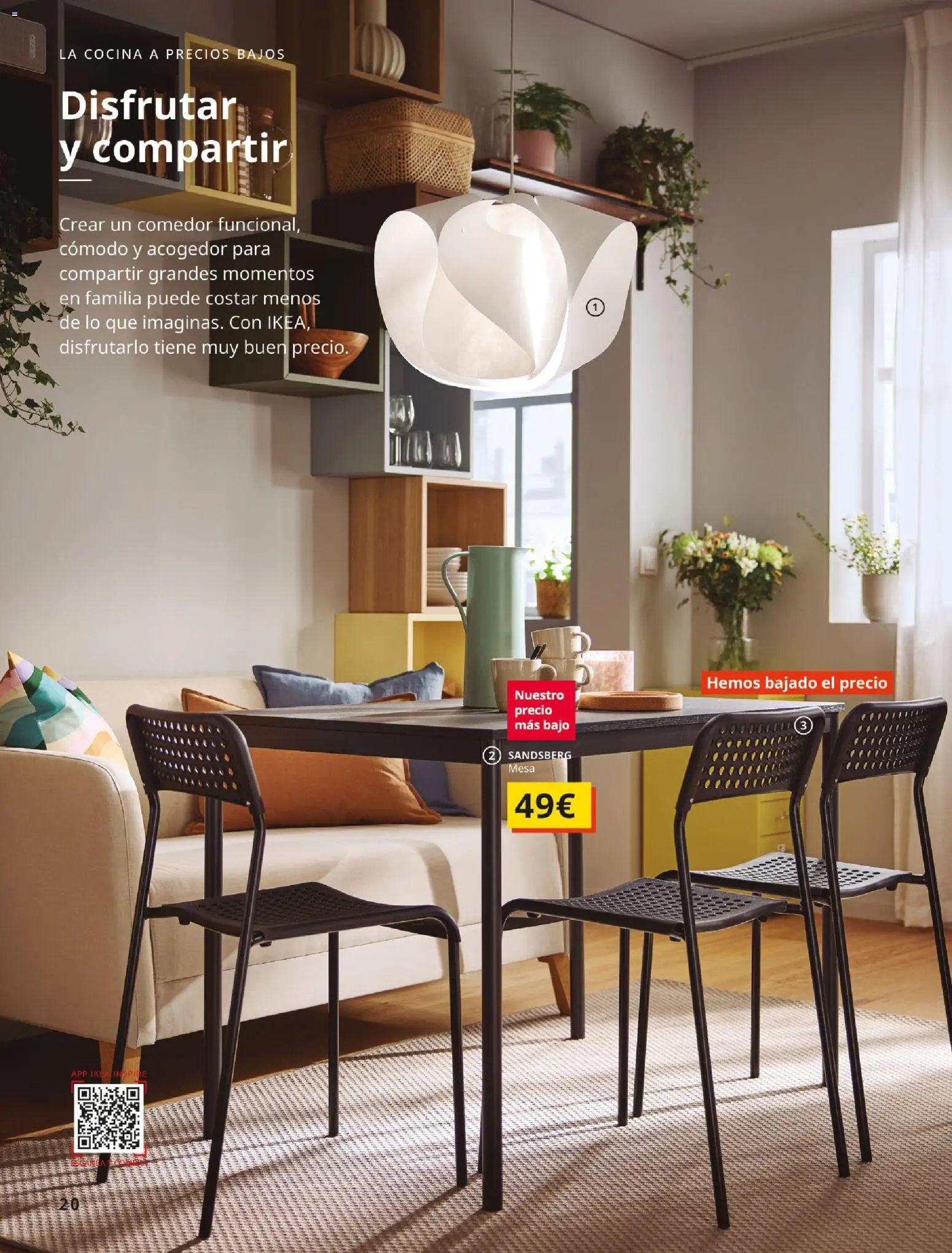 IKEA - Precios bajos │ válido desde el 01/09/2026 | Página: 20 | Productos: Cocina, Mesa