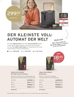 Tchibo aktionen ab 01.09.2026 gültig | Seite: 172 | Produkte: Kaffee, Kaffeevollautomat