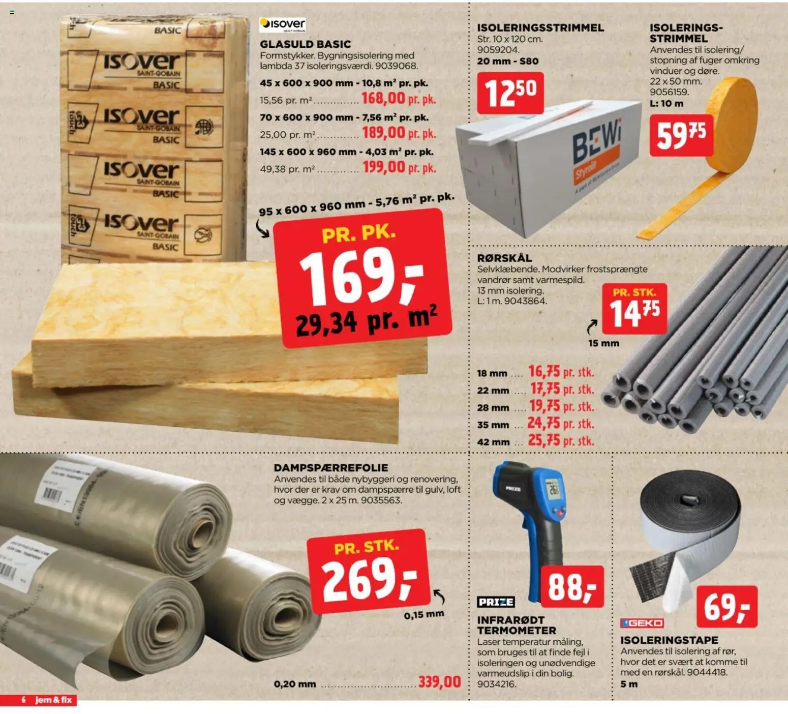 Jem & fix tilbudsavis – gyldig fra 18/10/2026 | Side: 6 | Produkter: Termometer, Søm