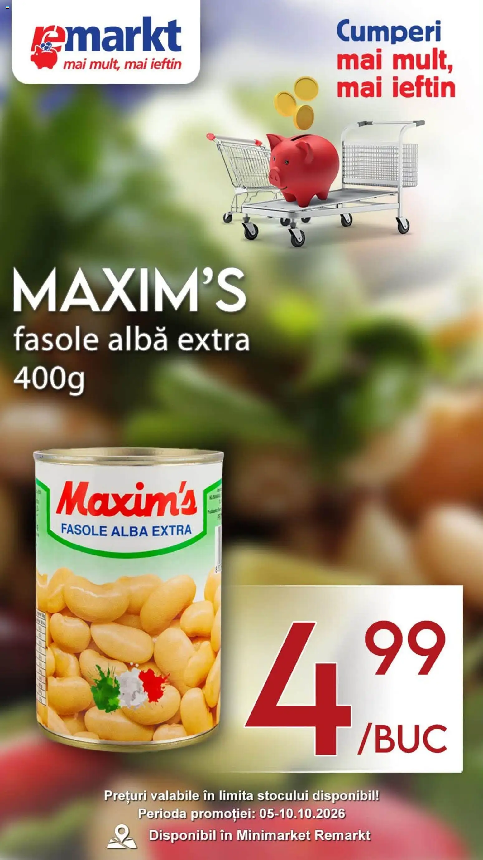 Noul catalog Remarkt – valabil de la 05.10.2026 | Pagină: 1 | Produse: Alba, Fasole albă