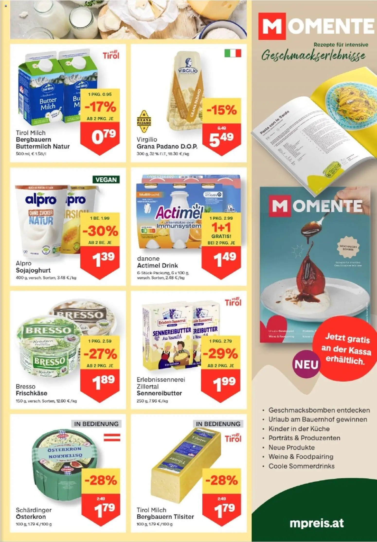 MPREIS Altenmarkt im Pongau gültig ab 03.06.2026 | Seite: 5 | Produkte: Pasta, Zucker, Milch, Butter