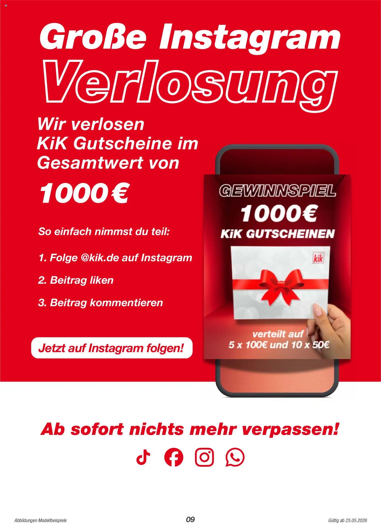 Kik Prospekt – gültig ab 25.05.2026 | Seite: 9