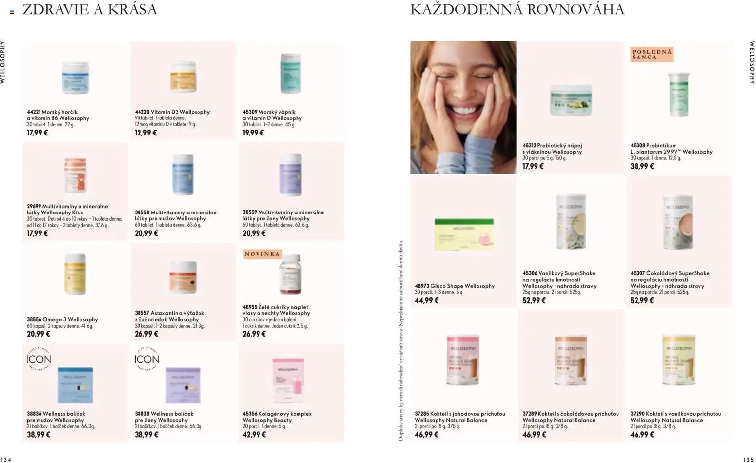 Nové Oriflame akcie – leták je platný od 11.11.2026 | Strana: 68 | Produkty: Omega 3, Omega, Cukríky