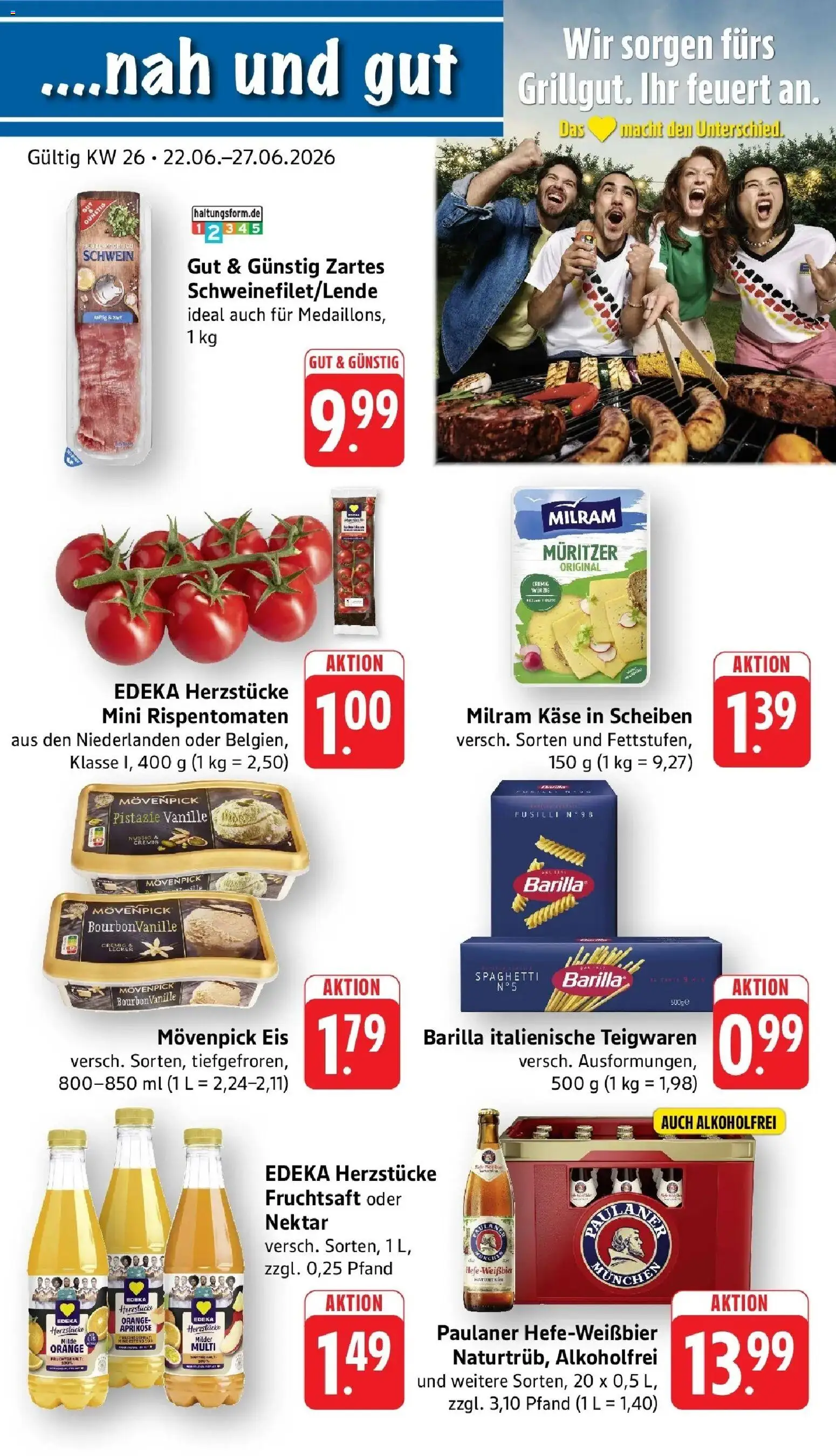nah & gut Prospekt Neuhofen – gültig ab 21.06.2026 | Seite: 1