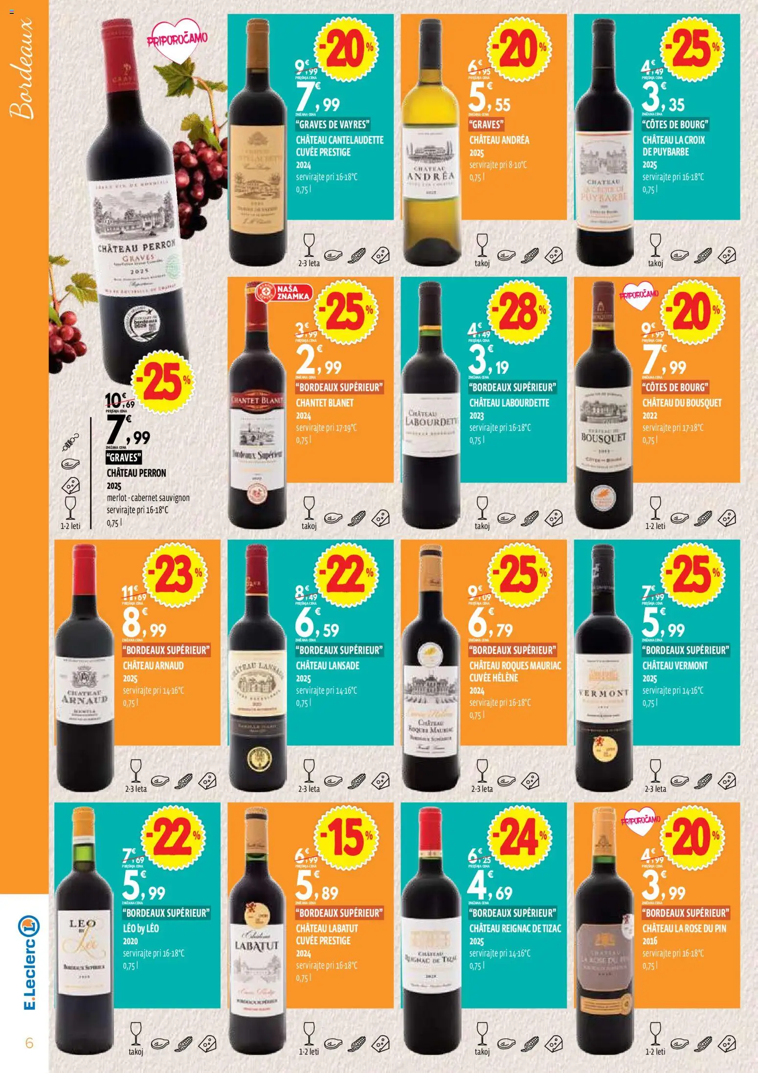 Novi E.leclerc katalog ponudbe – veljaven od 13.10.2026 | Stran: 6