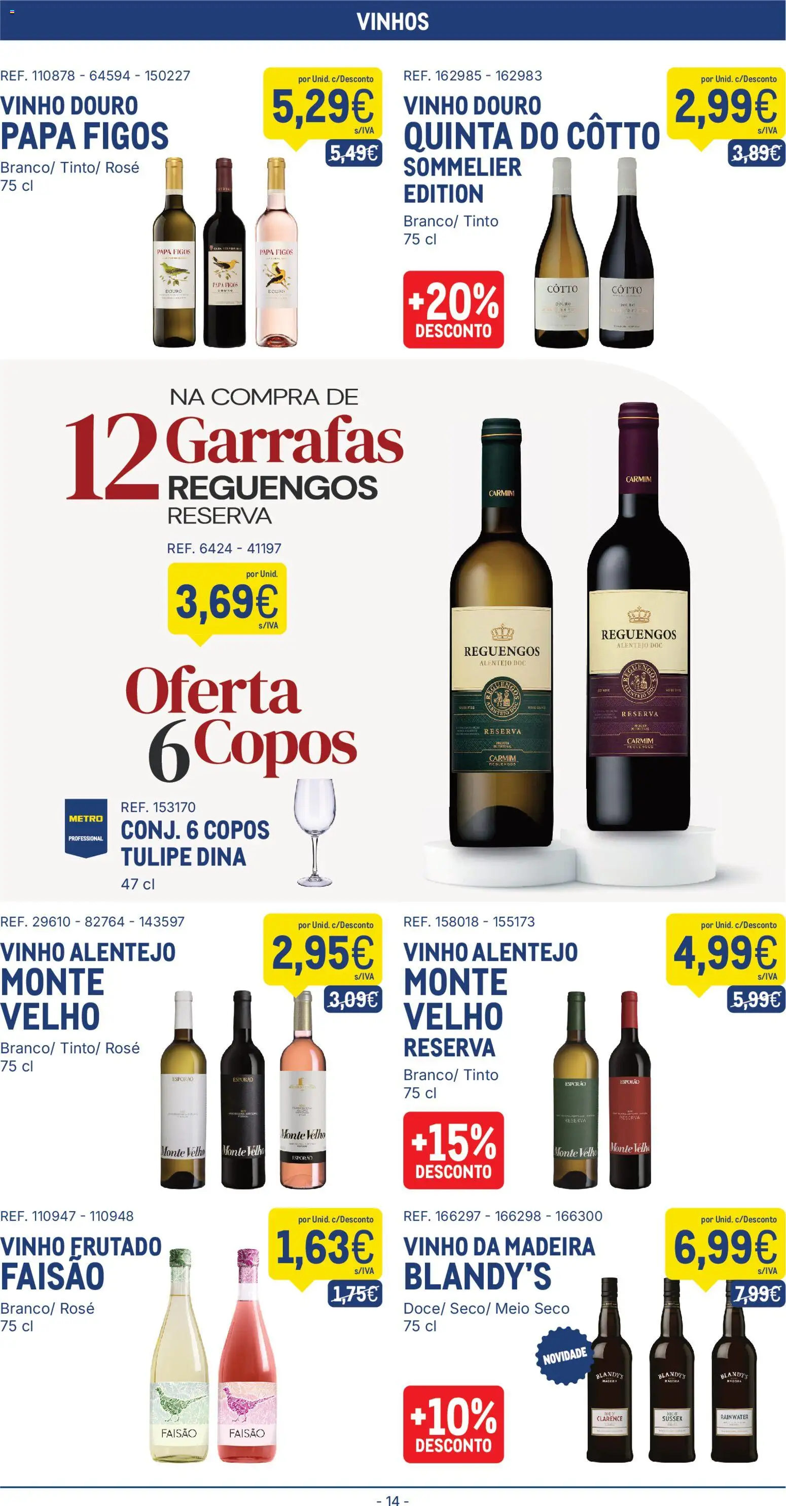 Makro folheto │ válido de 30/06/2026 | Página: 14 | Produtos: Copos, Vinho