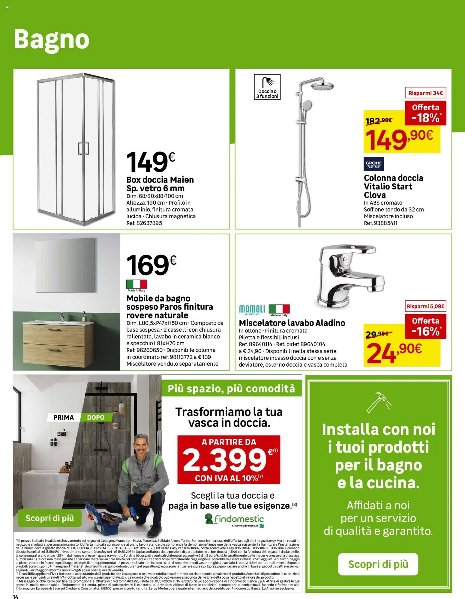 Volantino Leroy Merlin del 13.05.2026 | Pagina: 14