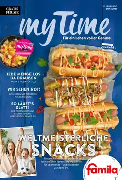 Famila Nordwest myTime Juni 2026 ab 01.06.2026 gültig